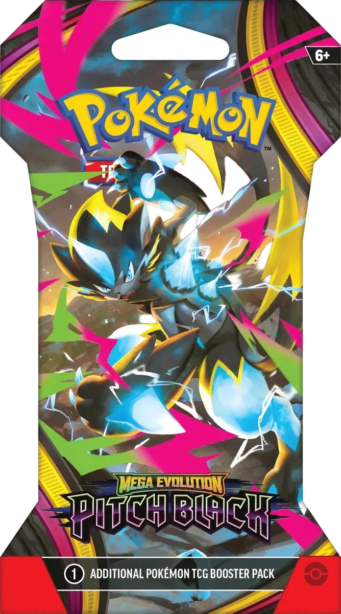Pitch Black Sleeved Booster Pack