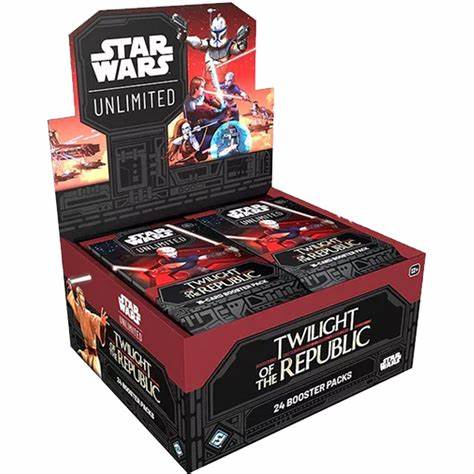 Star Wars Unlimited - Twilight of the Republic - Booster Display