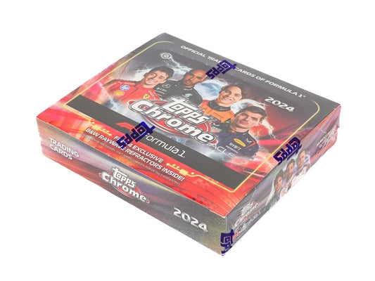 2024 TOPPS CHROME F1 FORMULA 1 QUALIFYING LAP HOBBY BOX