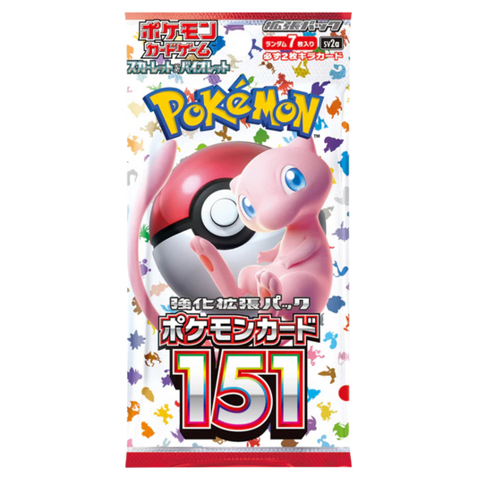 151 Booster Pack Japanese Version