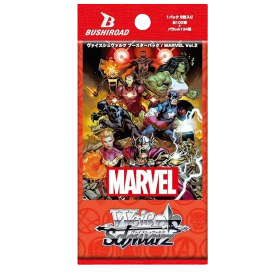 Marvel 2 Booster Pack (Japanese Version)