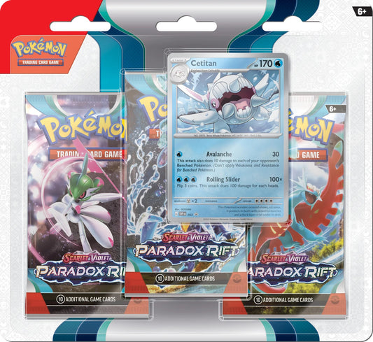 Pokémon - Scarlet & Violet: Paradox Rift - 3 Pack Blister